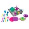 Kids Toy Play Kitchen Dishes Set Bpa Free Tableware Plates Cups Forks Drainer